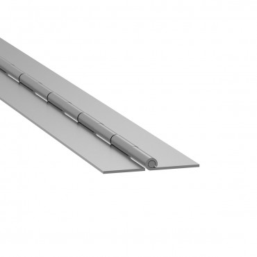 Zinc Plated Steel Piano Hinge - 50.8mm Wide